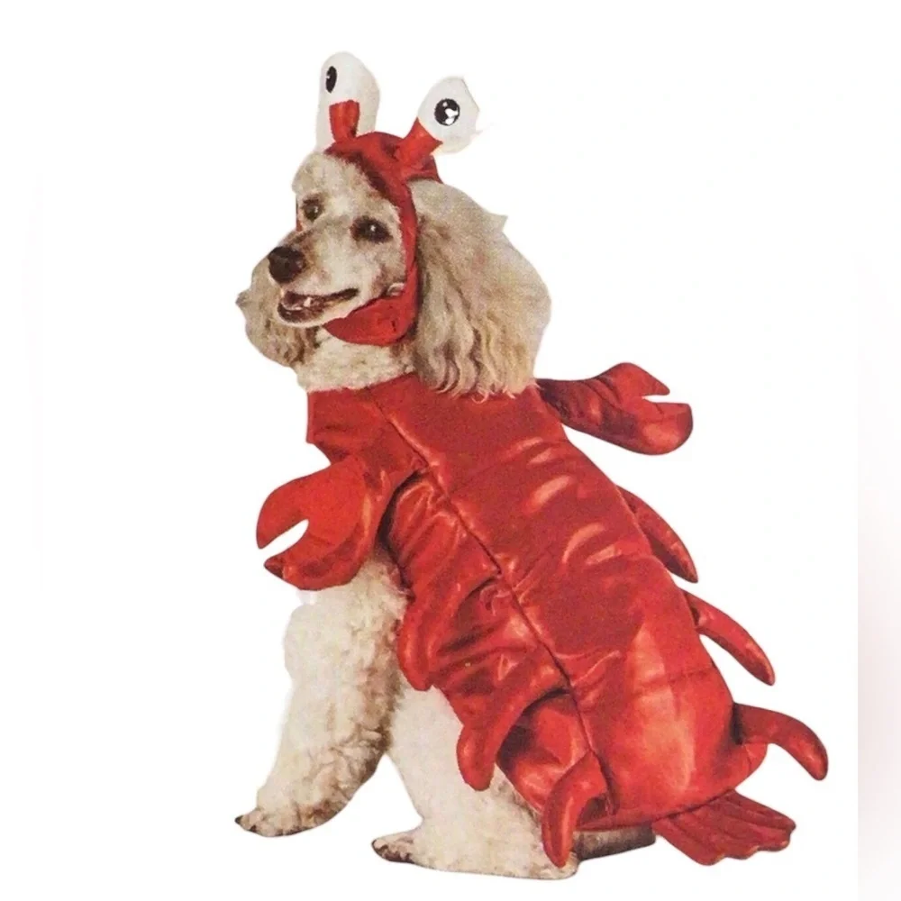 Sold! Hyde & Eek Boutique Lobster Dog Halloween Costume 2pc Set Size Small